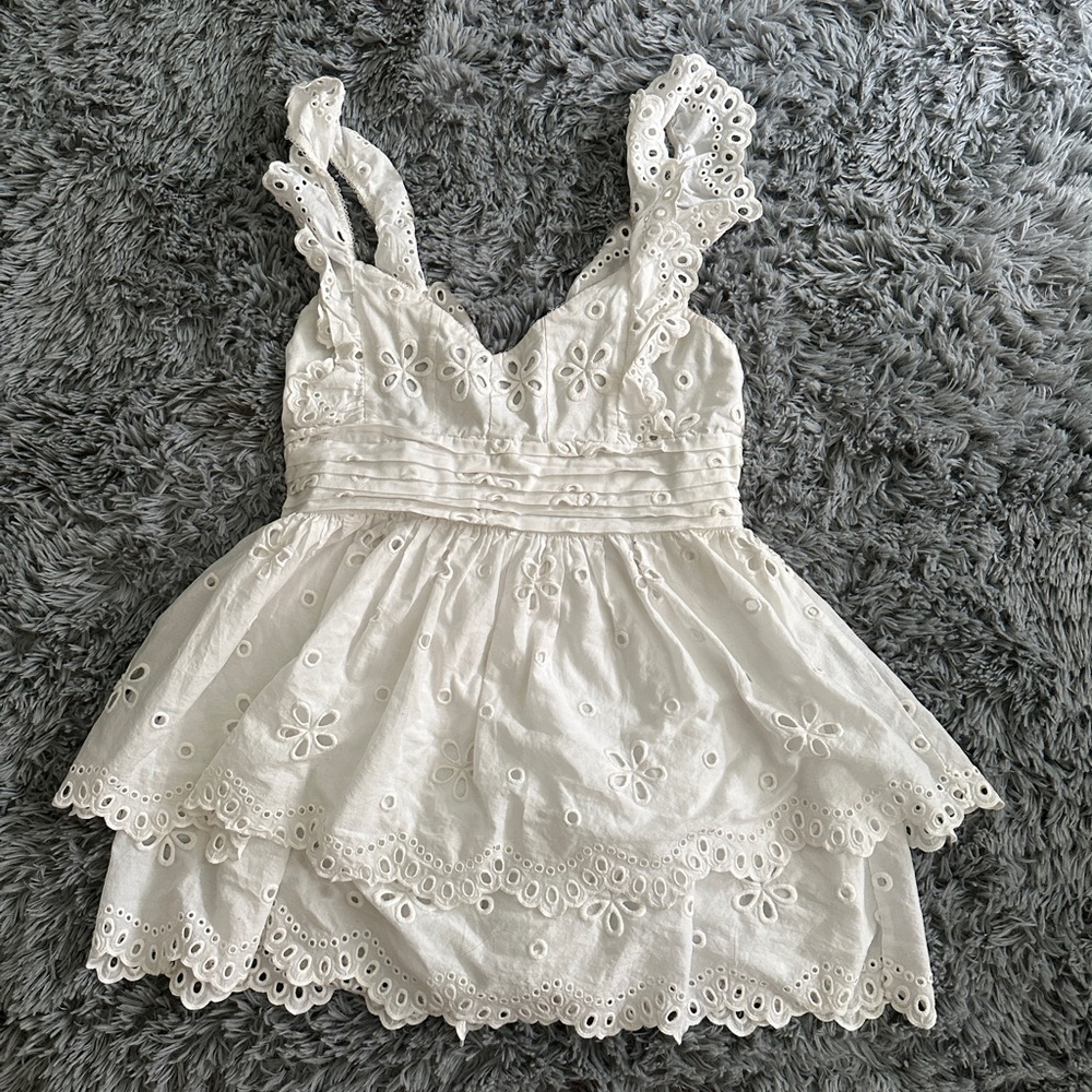 For Love and Lemons White dress